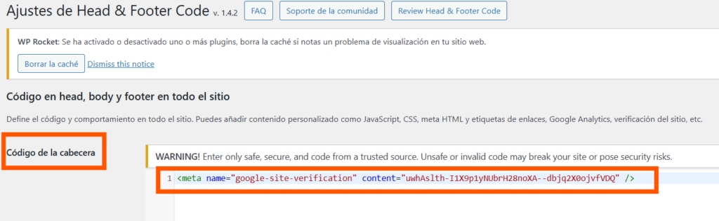 Pluging para GSC WordPress